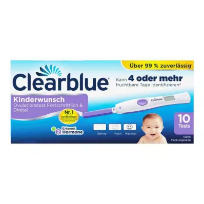 Clearblue Ovulation Test Advanced &amp; Digital (10 ks)