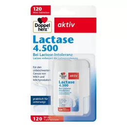DOPPELHERZ Laktáza 4 500 tablet, 120 ks