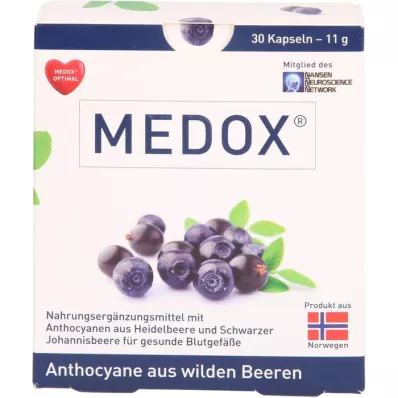 MEDOX Antokyany z lesních plodů v kapslích, 30 ks