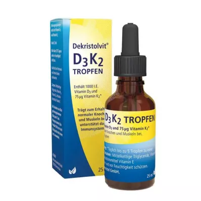 DEKRISTOLVIT D3K2 kapky, 25 ml