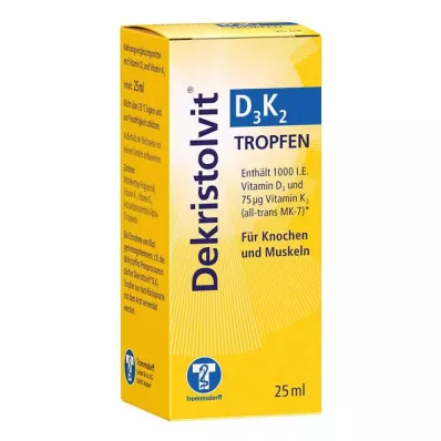 Dekristolvit D3K2 kapky, 25 ml