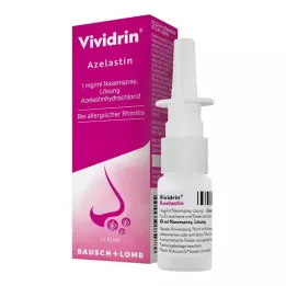 VIVIDRIN Azelastin 1 mg/ml nosní sprej, 10 ml