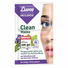LUVOS Přírodní kosmetika Healing Earth Clean Mask, 2x7,5 ml
