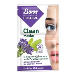 LUVOS Přírodní kosmetika Healing Earth Clean Mask, 2x7,5 ml