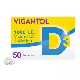 [1 000 i.U. tablet vitamínu D3, 50 ks