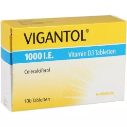 [1 000 i.U. tablet vitaminu D3, 100 ks