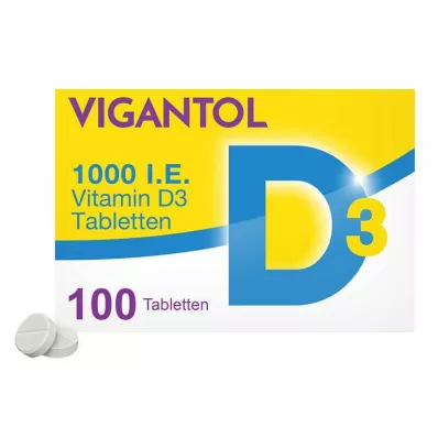 Vigantol 1 000 IU tablety vitaminu D3, 100 ks