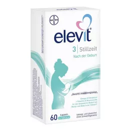 Elevit 3 kojicí měkké tobolky, 60 ks