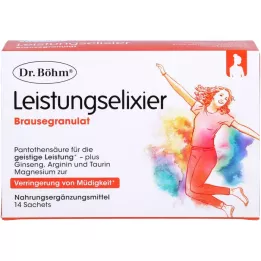 DR.BÖHM Performance Elixir šumivé granule, 14 ks