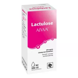 LACTULOSE AIWA 670 mg/ml Perorální roztok, 500 ml