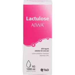LACTULOSE AIWA 670 mg/ml Perorální roztok, 1000 ml