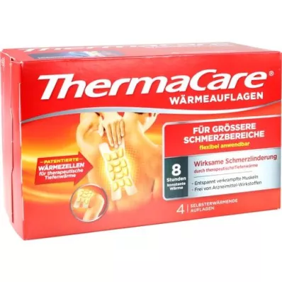 THERMACARE pro větší bolestivé oblasti, 4 ks