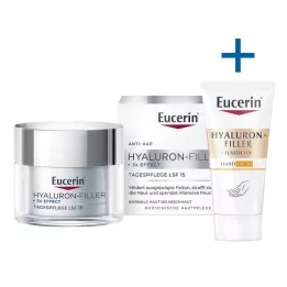 Eucerin Hyaluron-Filler denní krém pro normální a smíšenou pleť kelímek LSF 15, 50 ml