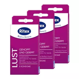 Balíček kondomů Ritex Lust (24 ks)