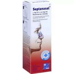 SEPTANASAL 1 mg/ml + 50 mg/ml nosní sprej, 10 ml