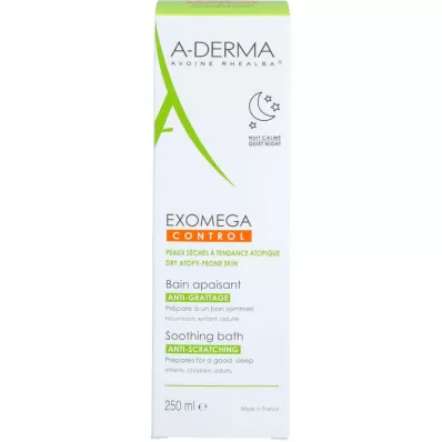 A-DERMA EXOMEGA CONTROL Zklidňující koupel pro péči o pokožku, 250 ml