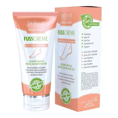 Believa Přírodní intenzivní krém na nohy (100 ml)
