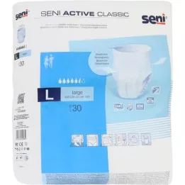 SENI Jednorázové inkontinenční kalhotky Active Classic L, 30 ks
