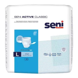 SENI Jednorázové inkontinenční kalhotky Active Classic L, 30 ks
