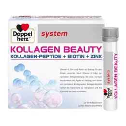 DOPPELHERZ Lahvičky systému Collagen Beauty, 30 ks