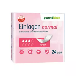 GESUND LEBEN Normální vložky, 24 ks