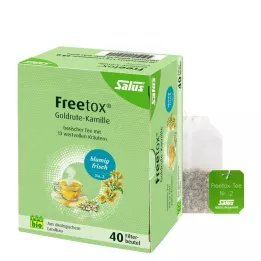 FREETOX Čaj Goldenrod-Chamomile Organic Salus Filter Herb, 40 ks
