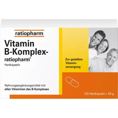 VITAMIN B-KOMPLEX-ratiopharm kapsle, 120 ks