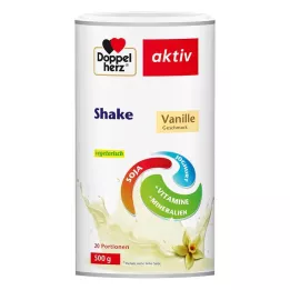 DOPPELHERZ Hubnoucí koktejl vanilkový prášek, 500 g