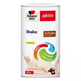 DOPPELHERZ Hubnoucí koktejl čokoládový prášek, 500 g