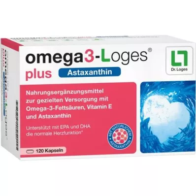 OMEGA3-Loges plus kapsle, 120 kapslí