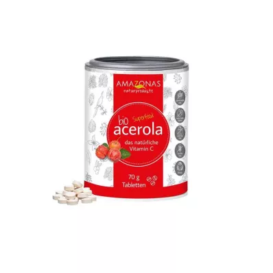 ACEROLA 100% organické přírodní pastilky Vit.C, 70 g