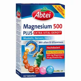 ABTEI Magnesium 500 Plus Extra Vital Depot Tbl, 42 ks