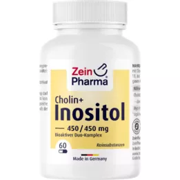 CHOLIN-INOSITOL 450/450 mg ve veg. kapsli, 60 ks