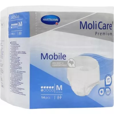 MOLICARE Kapky Premium Mobile 6 velikost M, 14 ks