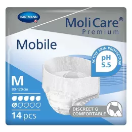 MOLICARE Kapky Premium Mobile 6 velikost M, 14 ks