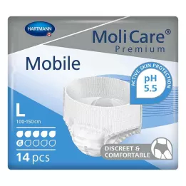 MOLICARE Premium Mobile 6 kapek velikosti L, 14 ks