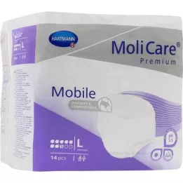 MOLICARE Premium Mobile 8 kapek velikosti L, 14 ks