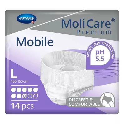 Molicare Premium Mobile 8 kapek velikost l (14 kusů)