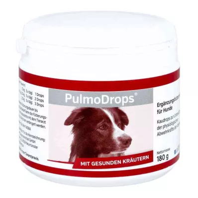 Pulmodrops doplňkové krmivo m.Kaudrops pro psy, 180g