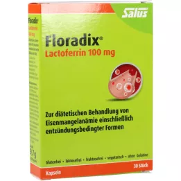 FLORADIX Lactoferrin 100 mg kapsle, 30 kapslí