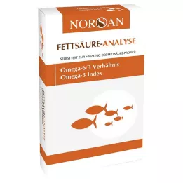 NORSAN Samotest na analýzu mastných kyselin, 1 ks