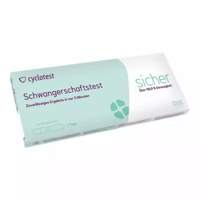 Těhotenský test Cyclotest 25 Mlu / ml moči, 1 ks