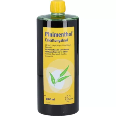 PINIMENTHOL Studená koupel od 12 let, 1000 ml