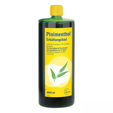 PINIMENTHOL Studená koupel od 12 let, 1000 ml