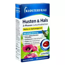 KLOSTERFRAU Pastilky na kašel &amp; , 20 ks