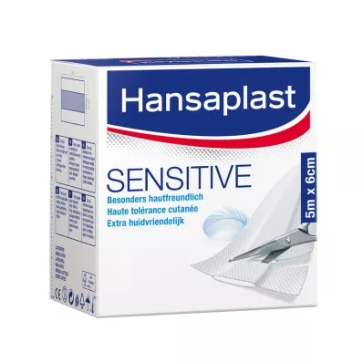 Hansaplast Sensitive omítka 6 cmx5 m role, 1 kus