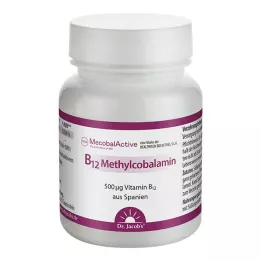B12 METHYLCOBALAMIN Pastilky Dr.Jacoba, 60 ks