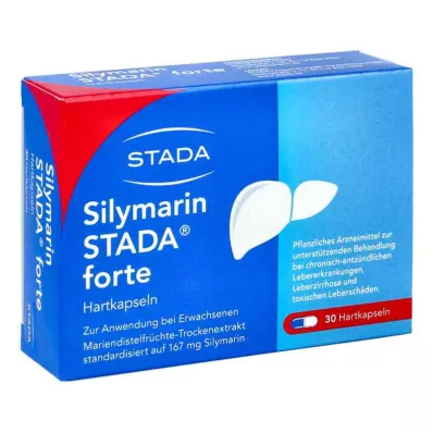 Silymarin STADA forte tvrdé tobolky na onemocnění jater (30 kusů)