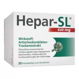 Hepar-SL® 640 mg potahované tablety, 20 ks
