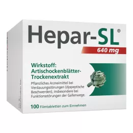Hepar-SL® 640 mg potahované tablety, 100 ks